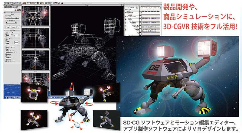 ＶＲ仮想現実メディアデザイン